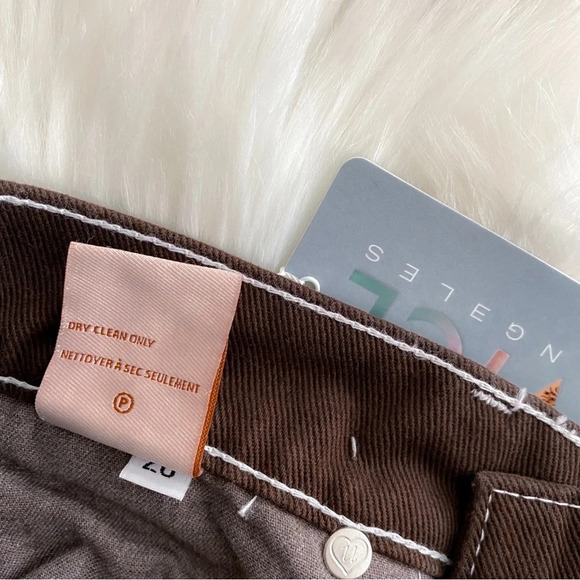 Revice Ex Boyfriend Miss Me Jeans Dark Brown Women’s 28 New - Picture 12 of 16